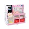 Kids Wooden Medical Center Playset Doctor’s Office Toy with 29 Accessories, ECG & X-Ray Station, Storage Drawers